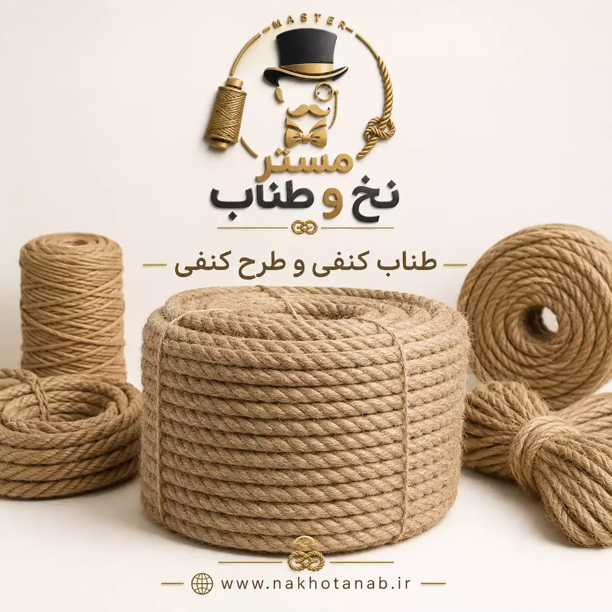 طناب کنفی  و طرح کنفی